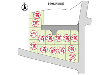 宮前区水沢3丁目区画図